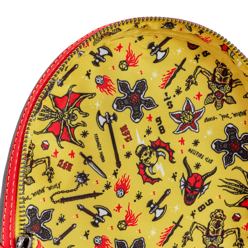 Stranger Things Hellfire Club Mini Backpack, , hi-res view 4